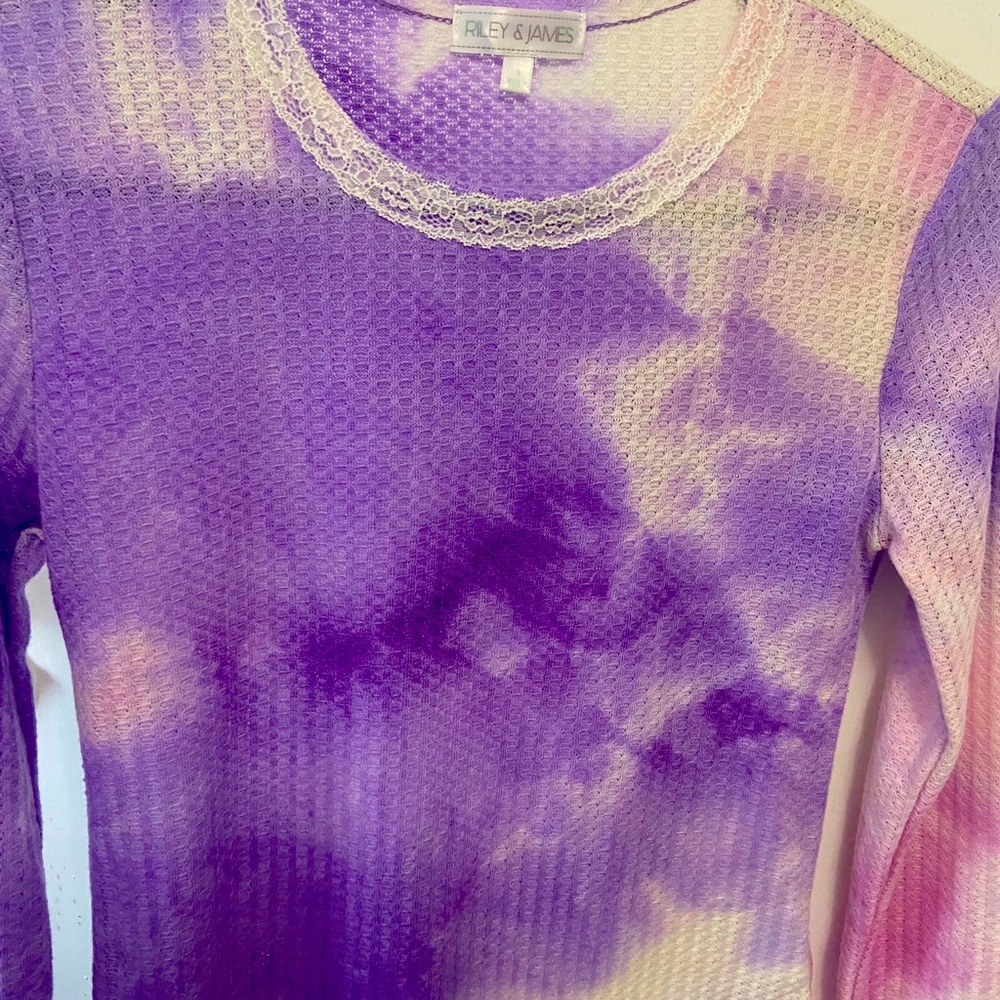 Riley and James Long Sleeve Tye Dye NWOT